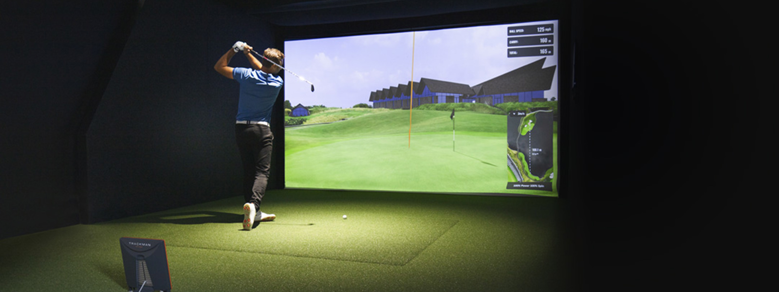 Trackman 4 Golf Simulator image