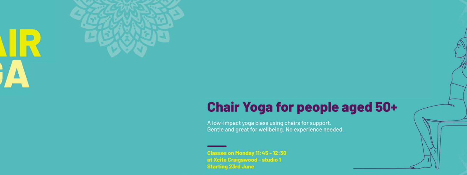 Chair Yoga image